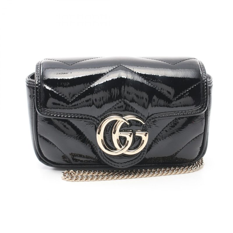 Gucci GG Marmont Super Mini Leather Bag - Barde