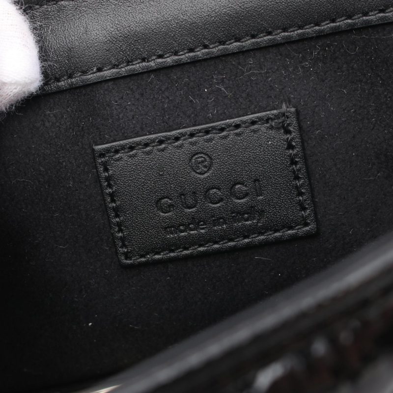 Gucci GG Marmont Super Mini Leather Bag - Barde - Image 4