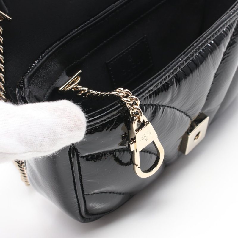 Gucci GG Marmont Super Mini Leather Bag - Barde - Image 6