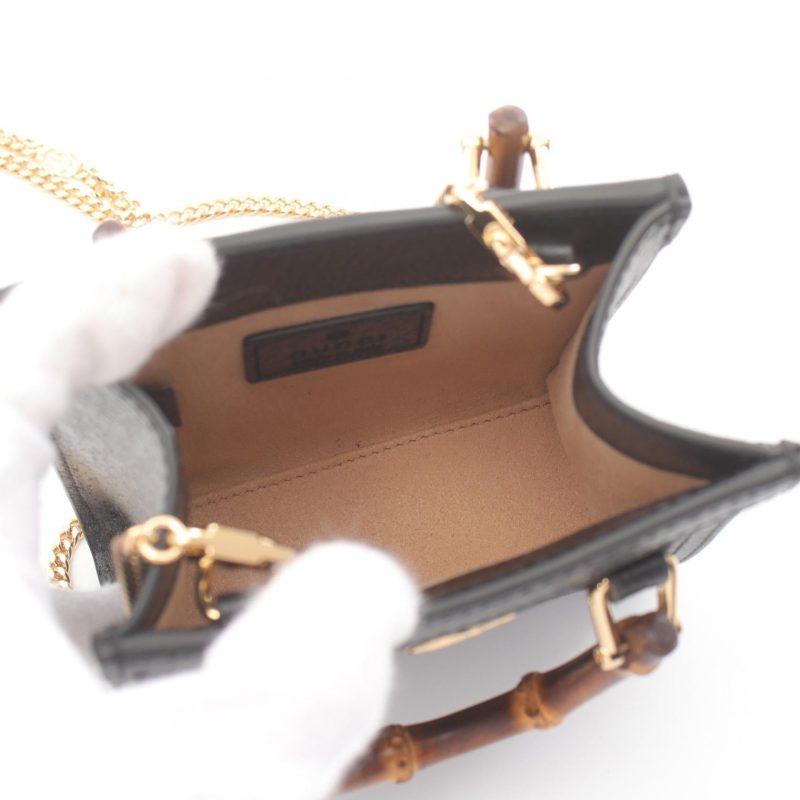 Gucci Diana Super Mini Leather Handbag - Barde - Image 3