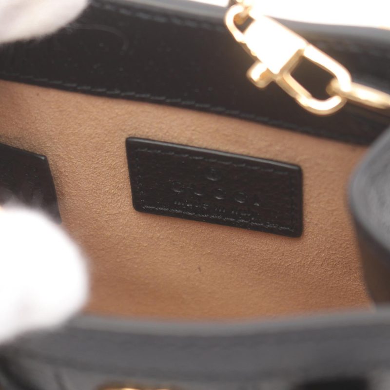 Gucci Diana Super Mini Leather Handbag - Barde - Image 4