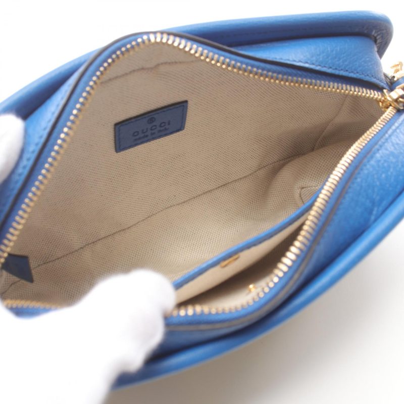 Gucci GG Rhombus Shoulder Bag PVC Leather - Barde - Image 3