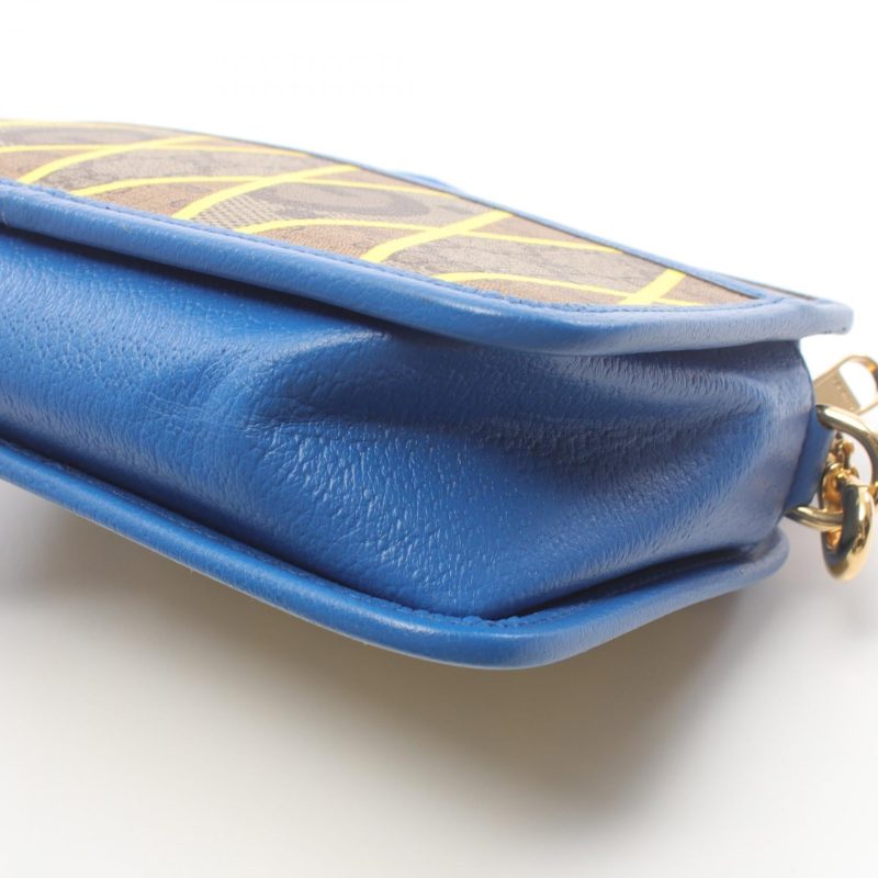 Gucci GG Rhombus Shoulder Bag PVC Leather - Barde - Image 5