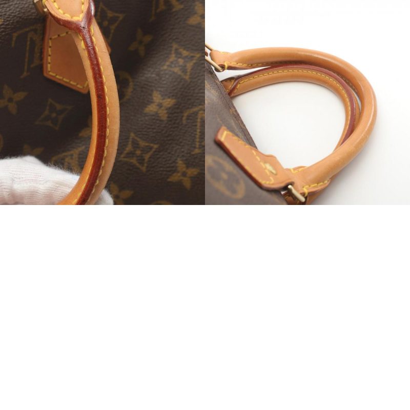 Louis Vuitton Speedy 35 Handbag Monogram Brown - Barde - Image 10