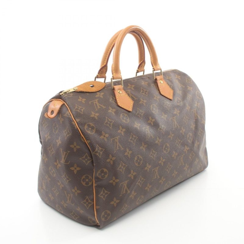 Louis Vuitton Speedy 35 Handbag Monogram Brown - Barde - Image 2