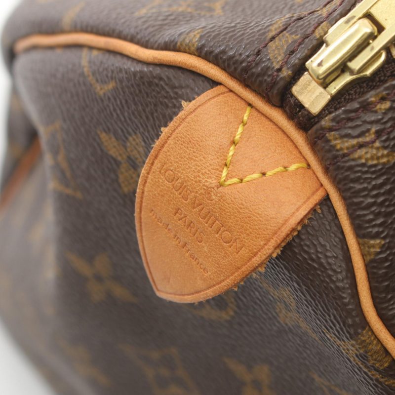 Louis Vuitton Speedy 35 Handbag Monogram Brown - Barde - Image 4