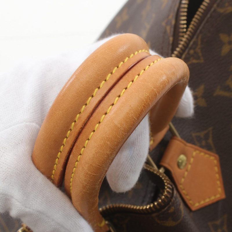 Louis Vuitton Speedy 35 Handbag Monogram Brown - Barde - Image 6