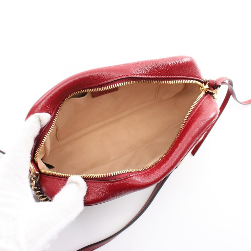 Gucci GG Marmont Canvas Leather Shoulder Bag - Barde - Image 3