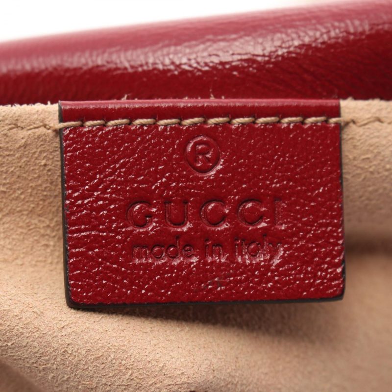 Gucci GG Marmont Canvas Leather Shoulder Bag - Barde - Image 4