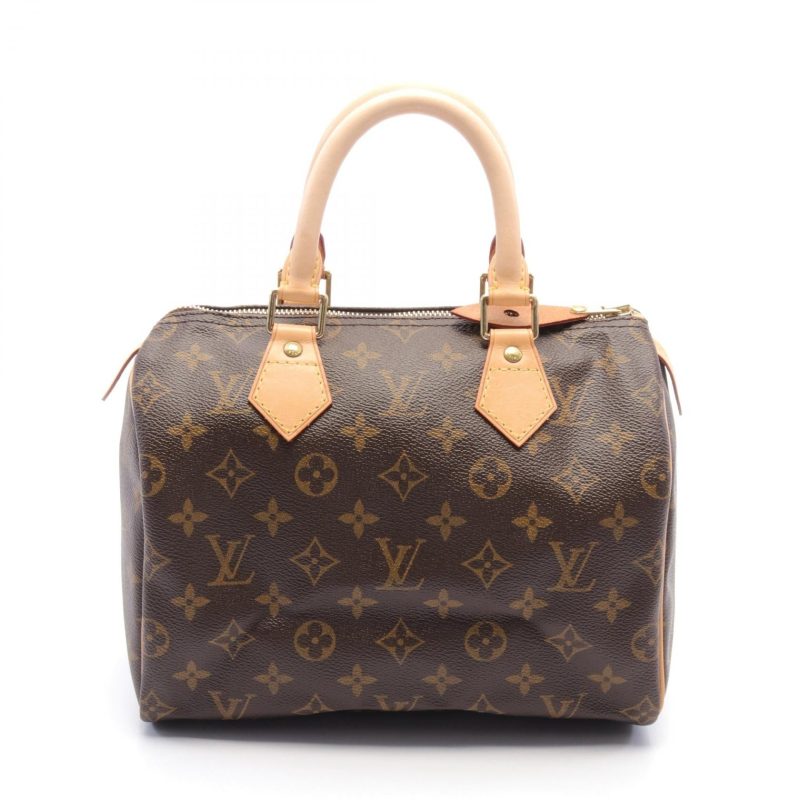 Louis Vuitton Speedy 25 Handbag Monogram Brown - Barde
