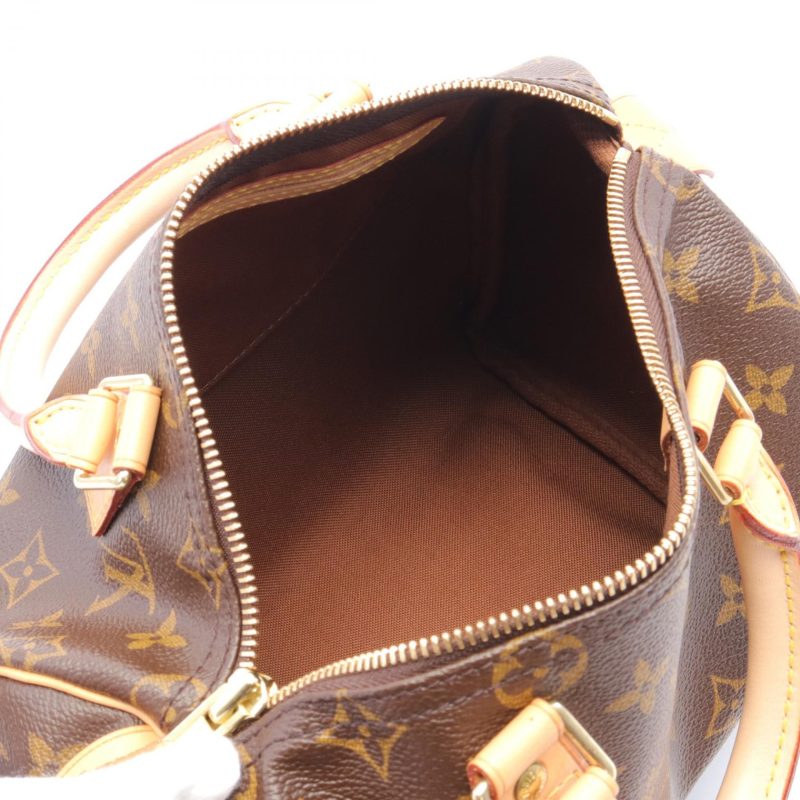 Louis Vuitton Speedy 25 Handbag Monogram Brown - Barde - Image 3