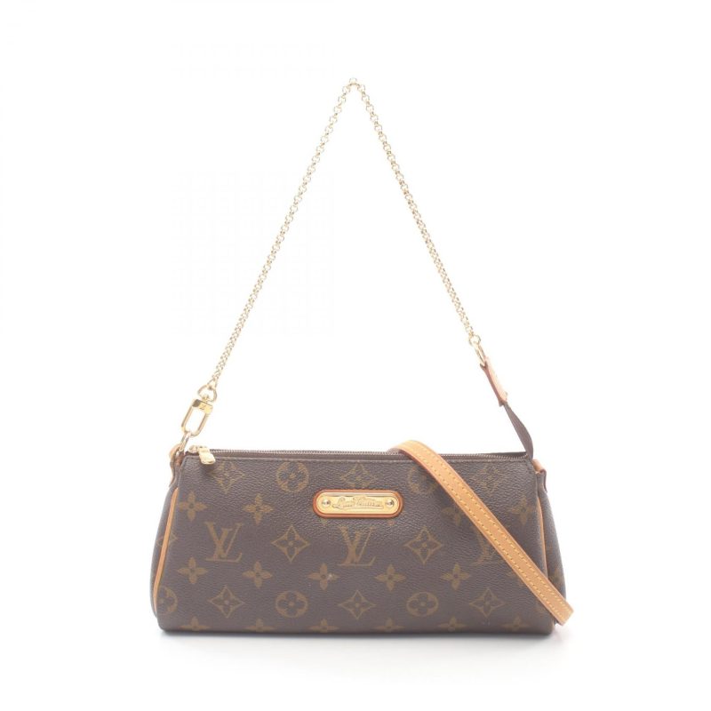 Louis Vuitton Eva Shoulder Bag Monogram Brown - Barde