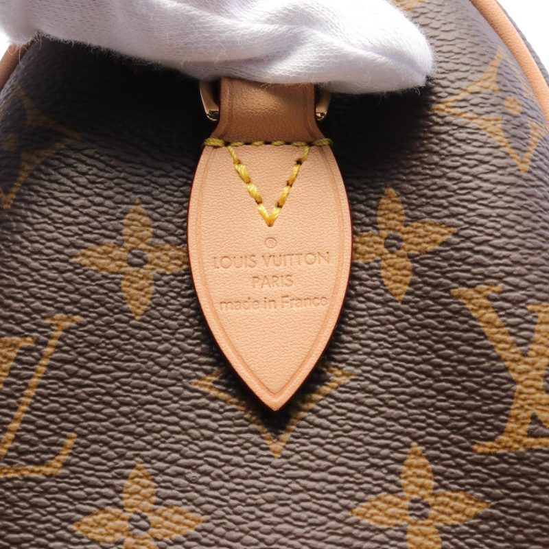 Louis Vuitton Speedy Bandouliere 20 Monogram Beige Handbag M46222 - Barde - Image 4