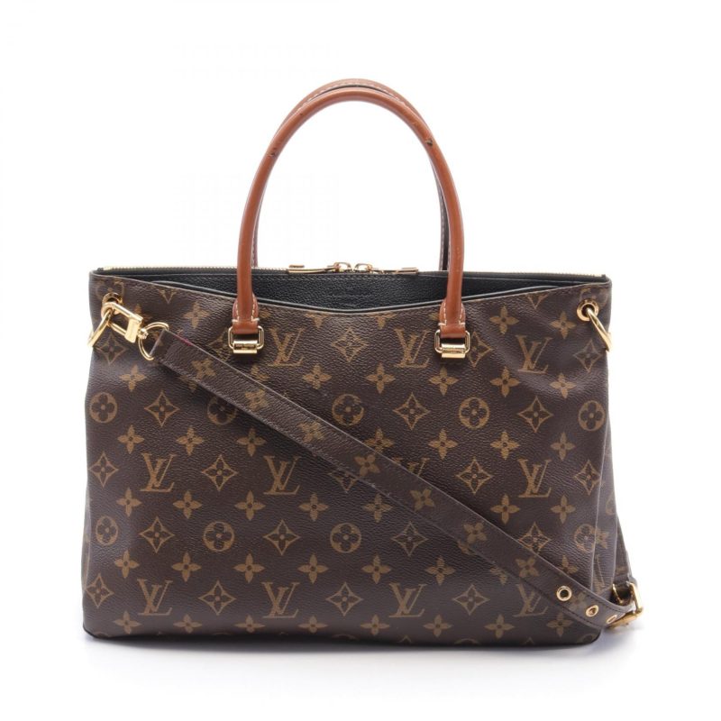 Louis Vuitton Monogram Canvas Leather Handbag M41064 - Barde