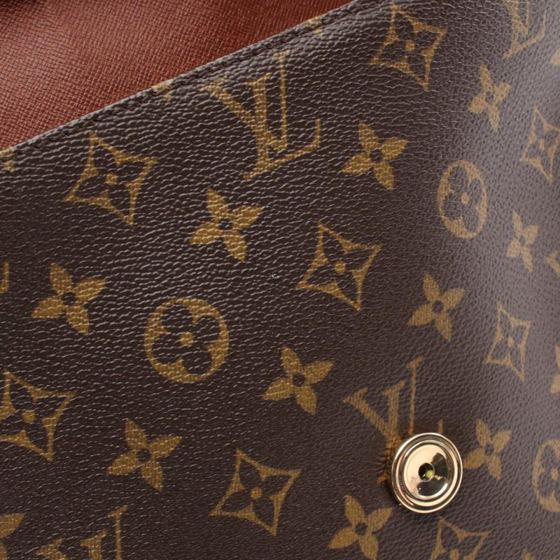 Louis Vuitton Monogram Shoulder Bag Brown M51242 - Barde - Image 10