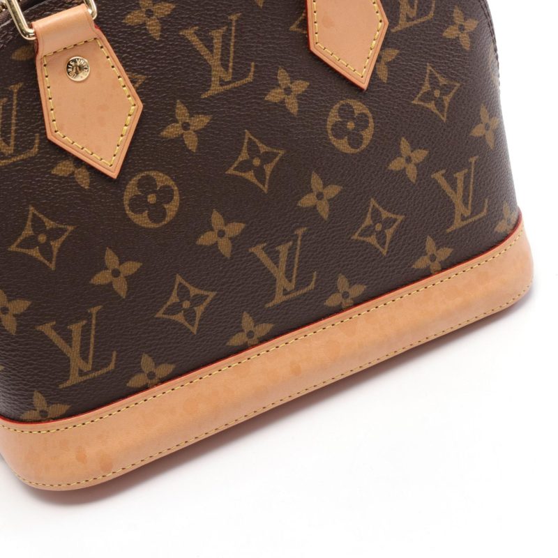 Louis Vuitton Alma BB Handbag Monogram Brown - Barde - Image 6