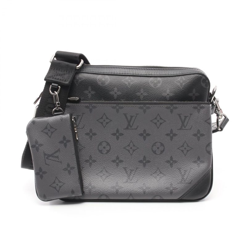 Louis Vuitton Trio Messenger Monogram Eclipse Bag - Barde