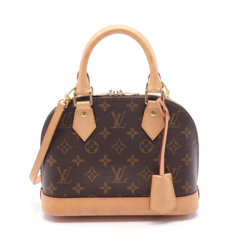 Louis Vuitton Alma BB Handbag Monogram Brown - Barde
