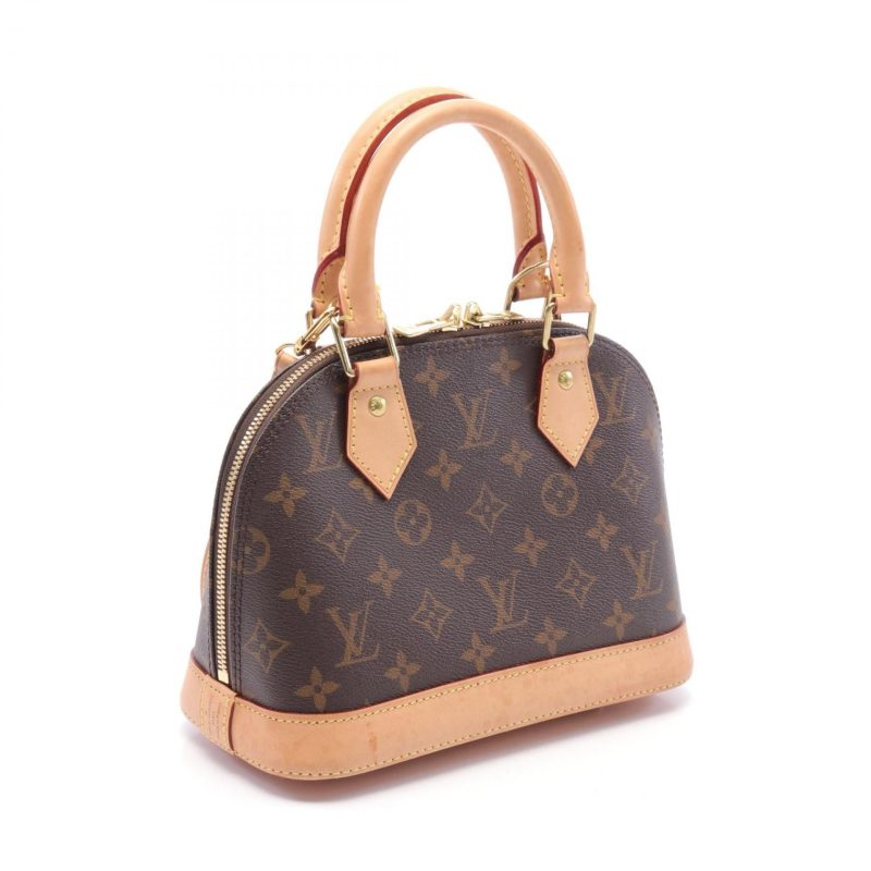 Louis Vuitton Alma BB Handbag Monogram Brown - Barde - Image 2