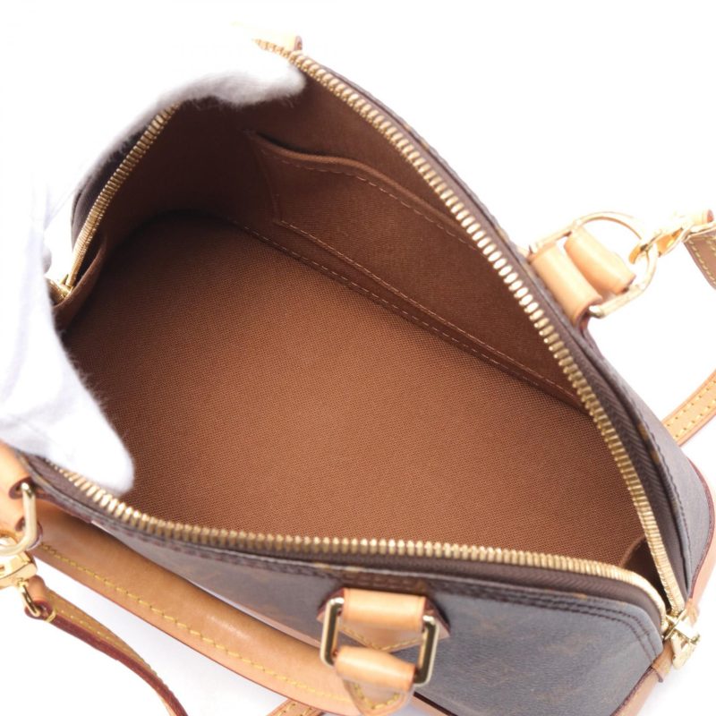 Louis Vuitton Alma BB Handbag Monogram Brown - Barde - Image 3