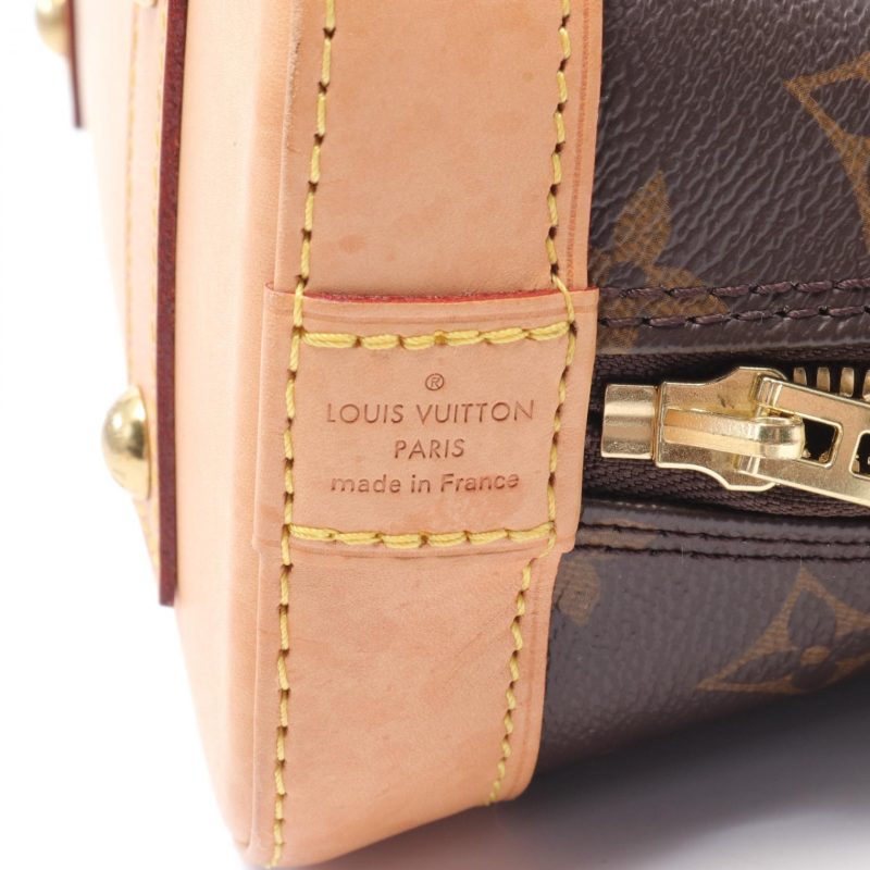 Louis Vuitton Alma BB Handbag Monogram Brown - Barde - Image 4