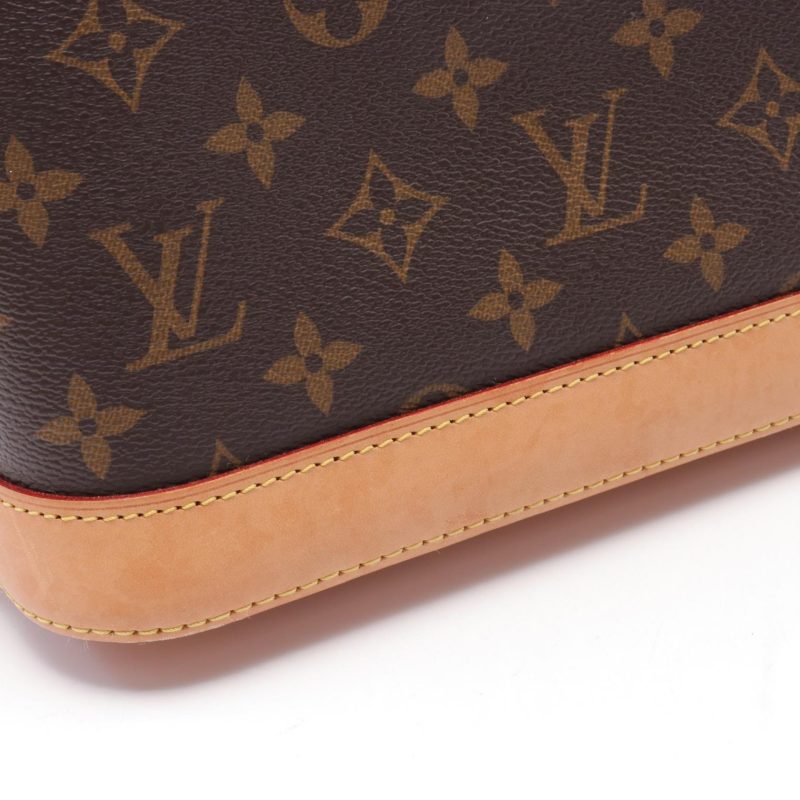 Louis Vuitton Alma BB Handbag Monogram Brown - Barde - Image 5