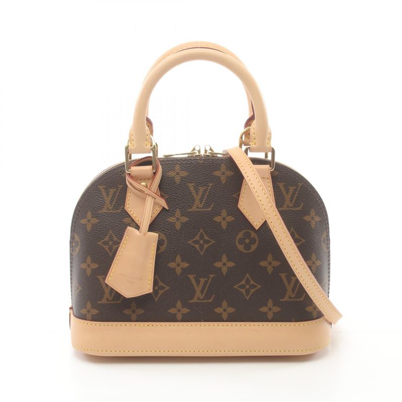 Louis Vuitton Alma BB Handbag Monogram Brown - Barde