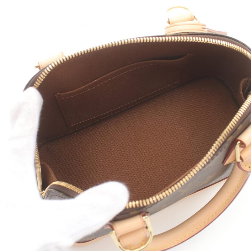 Louis Vuitton Alma BB Handbag Monogram Brown - Barde - Image 3