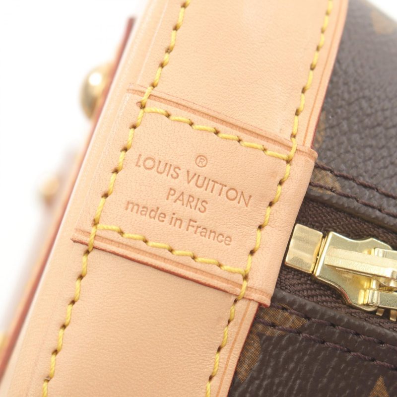 Louis Vuitton Alma BB Handbag Monogram Brown - Barde - Image 4