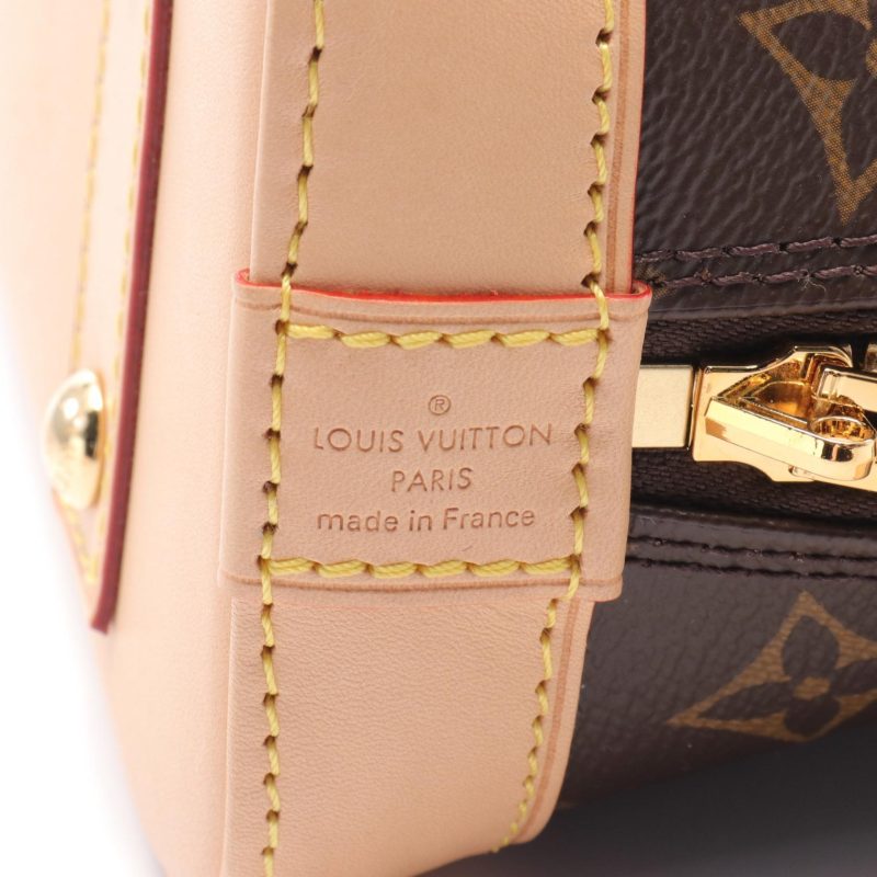 Louis Vuitton Alma BB Handbag Monogram Brown - Barde - Image 4