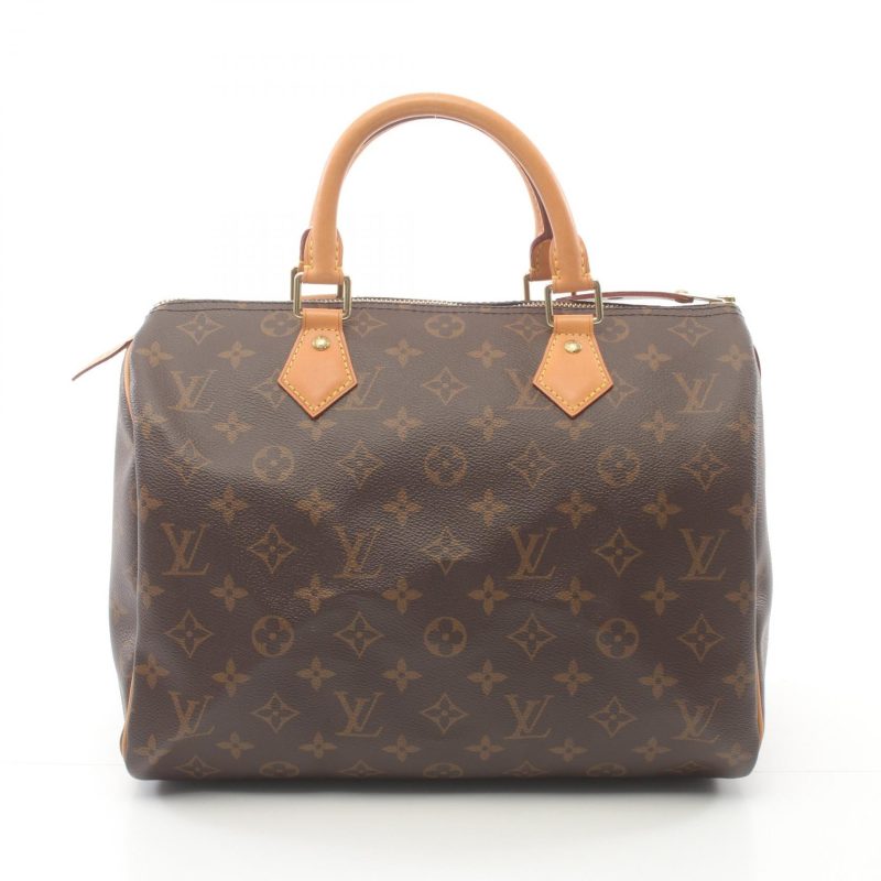Louis Vuitton Speedy 30 Handbag Monogram Brown - Barde