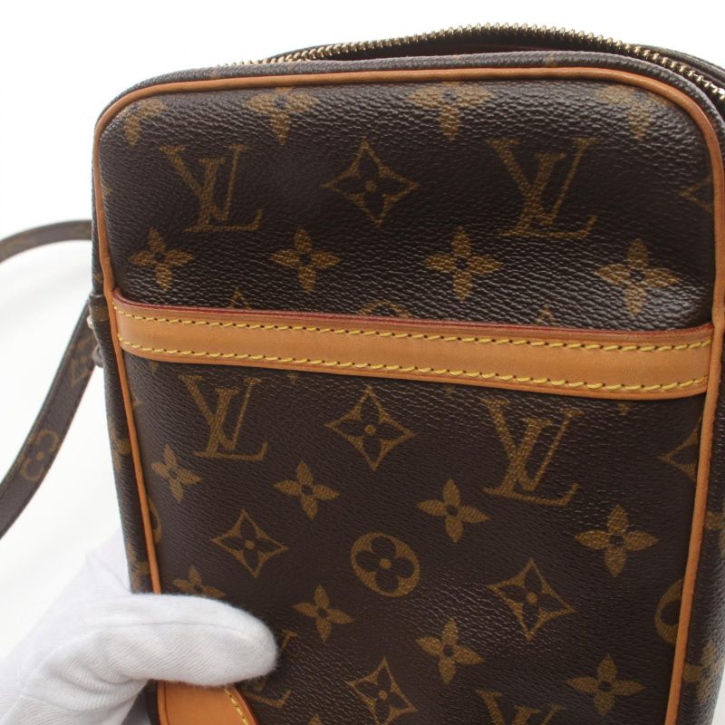 Louis Vuitton Danube Shoulder Bag Monogram Brown - Barde - Image 7