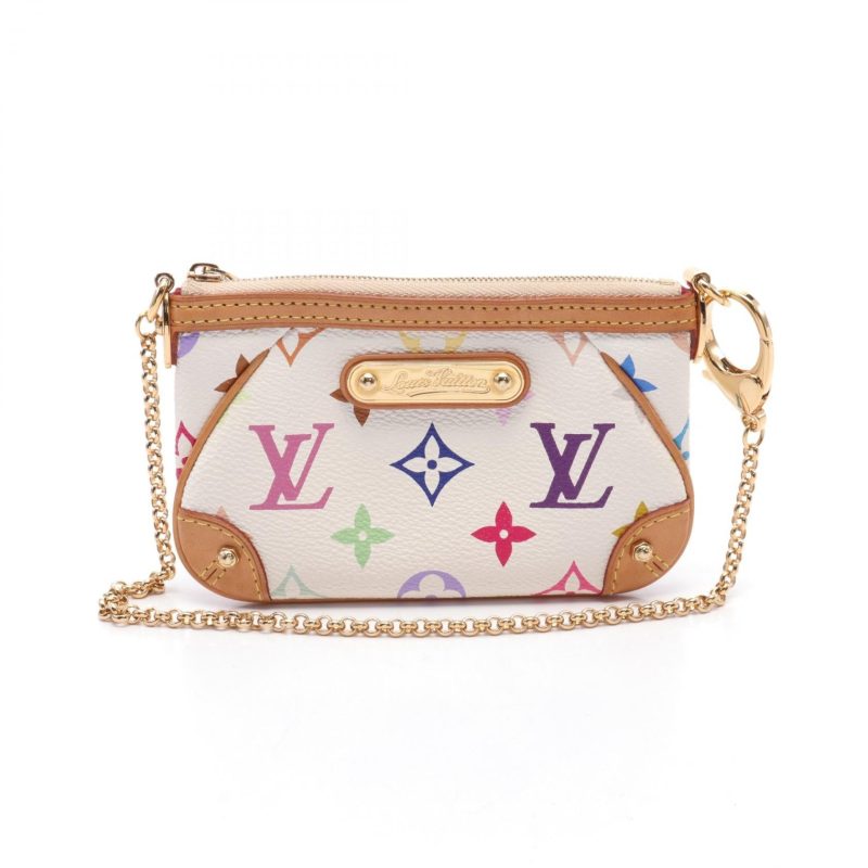 Louis Vuitton Pochette Milla PM Monogram Multicolor Clutch - Barde