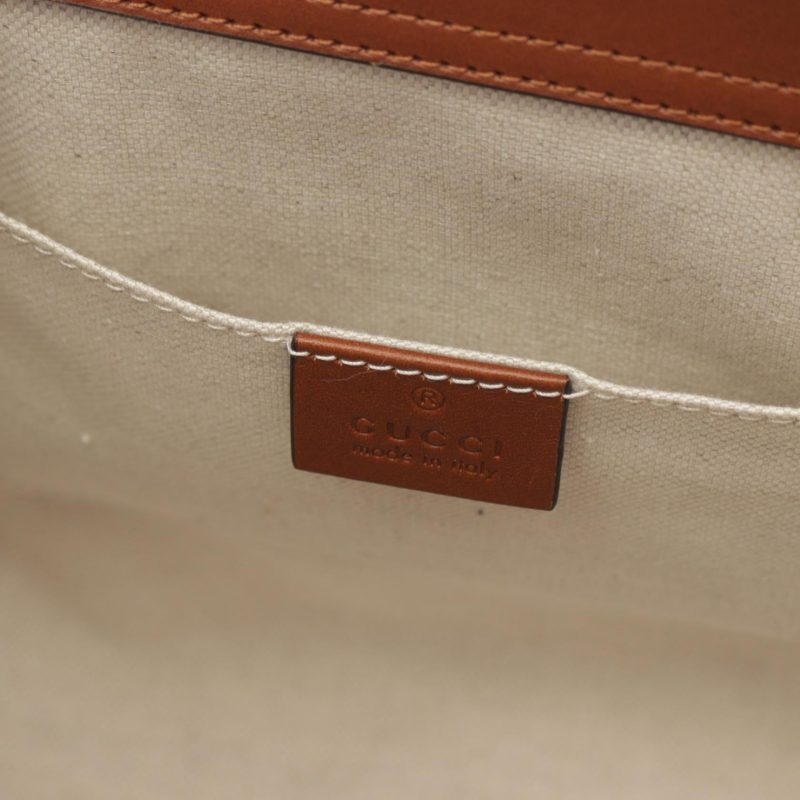 Gucci Diana Leather Handbag Brown - Barde - Image 4