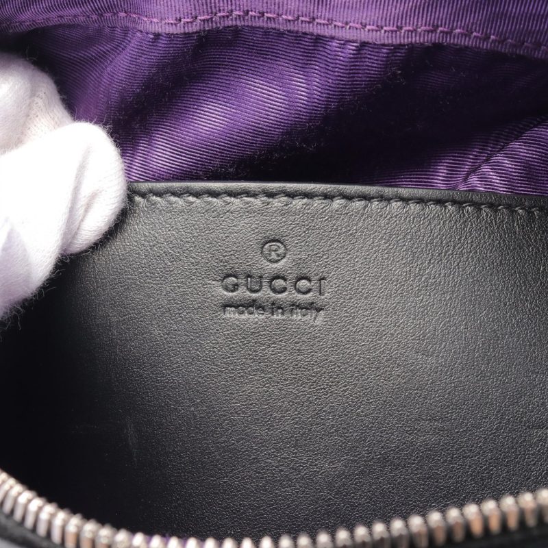 Gucci GG Matelassé Small Nylon Leather Shoulder Bag - Barde - Image 4