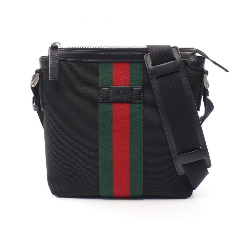 Gucci Nylon Canvas Shoulder Bag 631195 - Barde