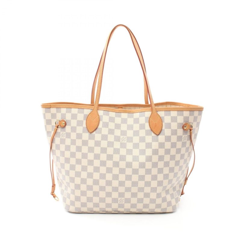 Louis Vuitton Neverfull MM Damier Azur Tote Bag - Barde