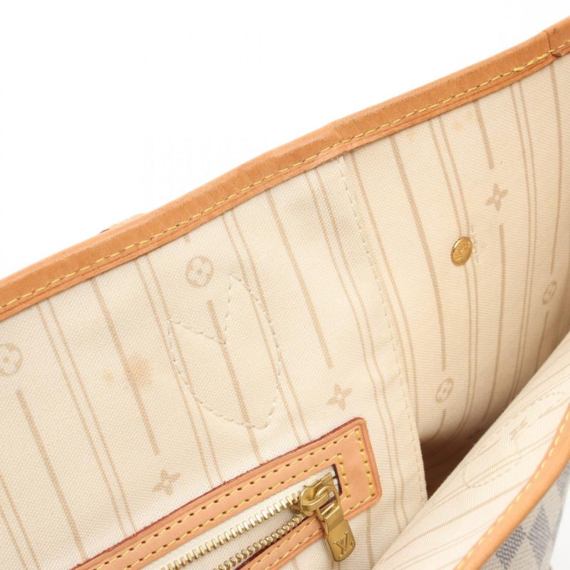 Louis Vuitton Neverfull MM Damier Azur Tote Bag - Barde - Image 7