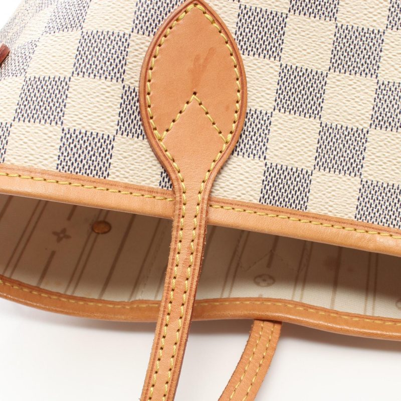 Louis Vuitton Neverfull MM Damier Azur Tote Bag - Barde - Image 8