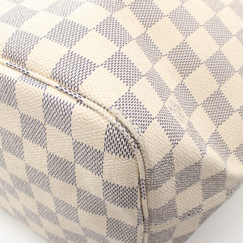 Louis Vuitton Neverfull MM Damier Azur Tote Bag - Barde - Image 9