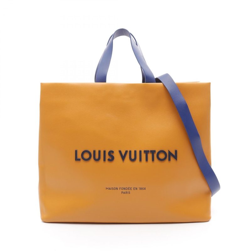 Louis Vuitton Leather Shopper Tote Bag M24457 - Barde