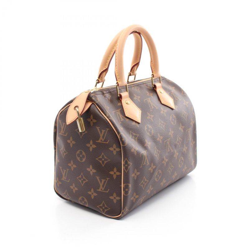 Louis Vuitton Speedy 25 Handbag Monogram Brown - Barde - Image 2