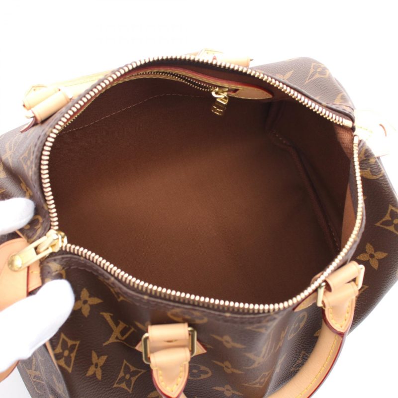 Louis Vuitton Speedy 25 Handbag Monogram Brown - Barde - Image 3