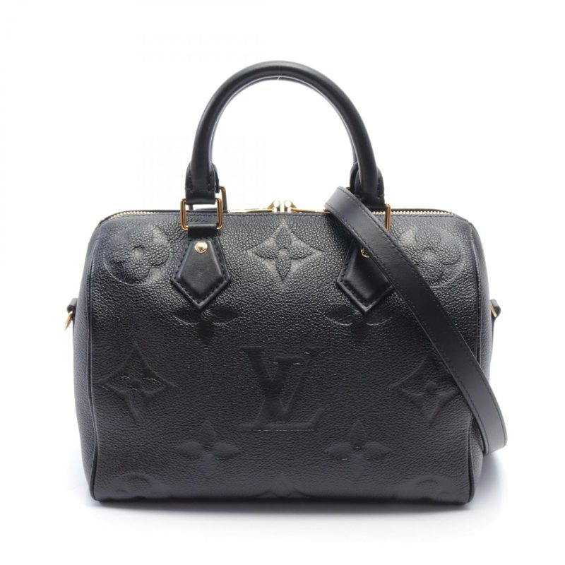 Louis Vuitton Speedy Bandouliere 25 Monogram Noir Handbag M58951 - Barde