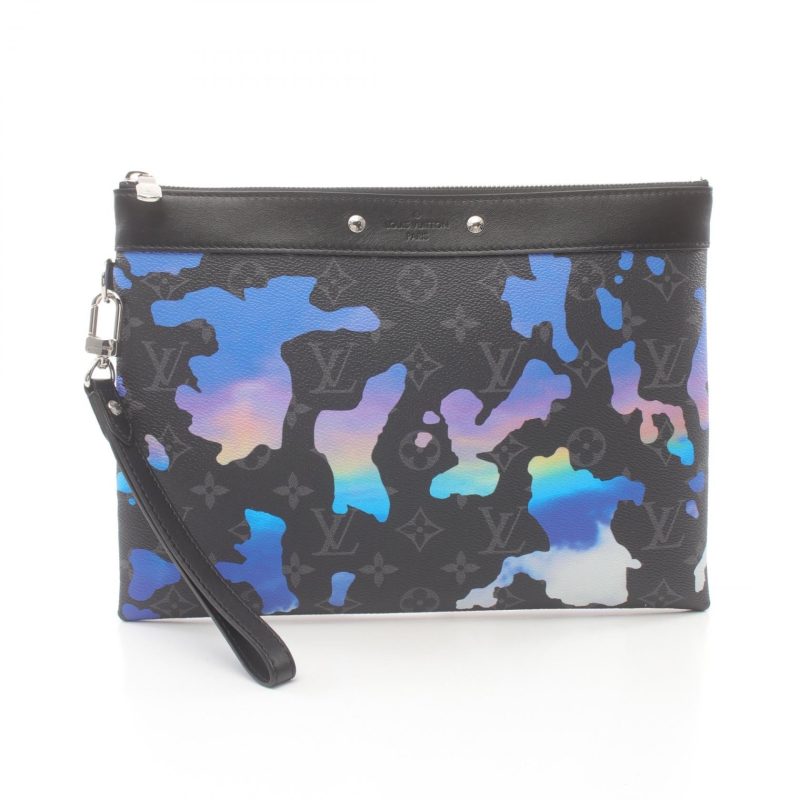 Louis Vuitton Monogram Eclipse Clutch Bag M81848 - Barde