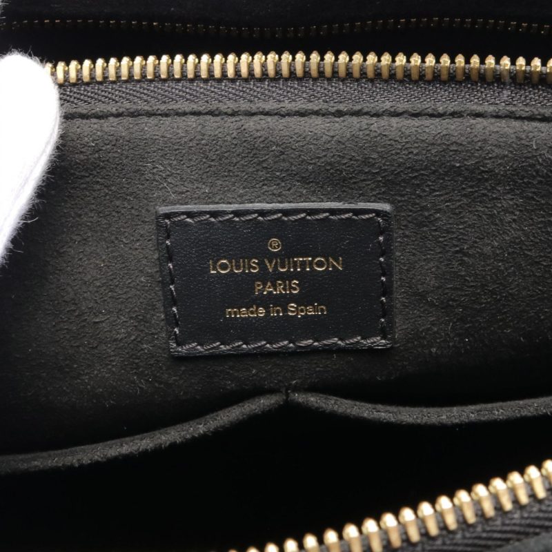 Louis Vuitton Soufflot MM Monogram Noir Handbag M44817 - Barde - Image 4