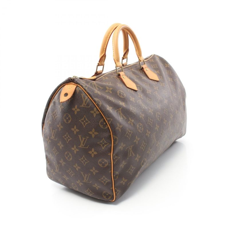 Louis Vuitton Speedy 40 Handbag Monogram Brown - Barde - Image 2