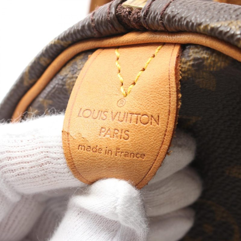 Louis Vuitton Speedy 40 Handbag Monogram Brown - Barde - Image 4