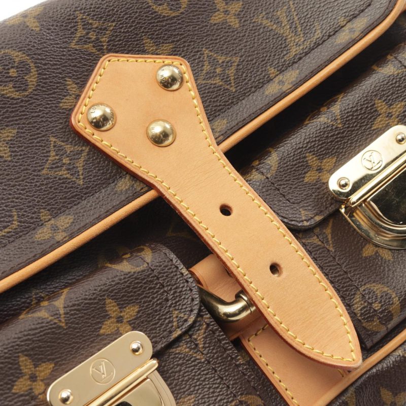 Louis Vuitton Hudson PM Monogram Shoulder Bag - Barde - Image 9