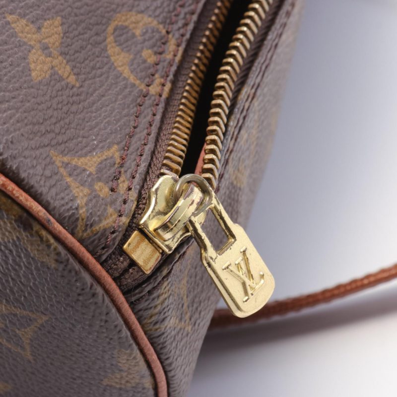 Louis Vuitton Papillon 26 Handbag Monogram Brown - Barde - Image 9